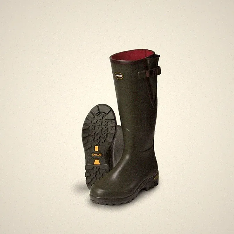 ARXUS Gummistiefel Pioneer NORD, für Outdoor, Camping, Gärtner, Angler und Jäger