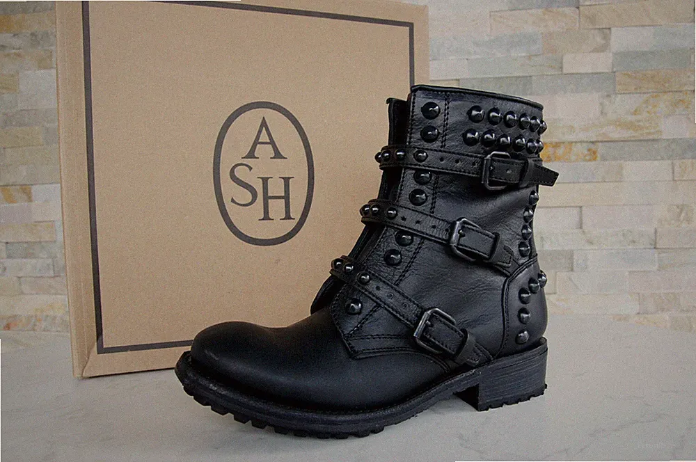 ash EU 39,5 Stiefel Stiefeletten Bootie Schuhe Vintage Reese neu ehem UVP 295 €