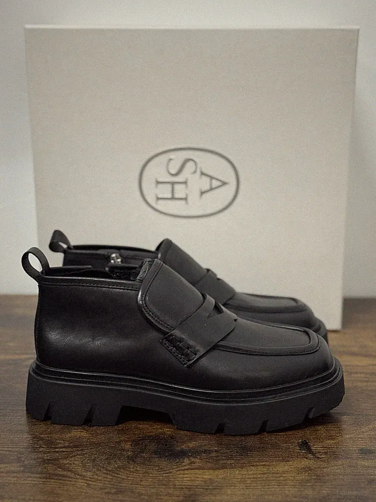 Ash Universe Mokassin Leder Schwarz Casual Ash Damen 40