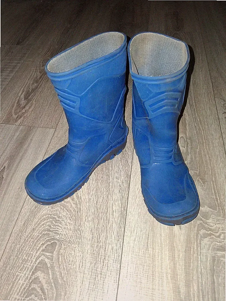 Auflösung Kinder schuhe gr. 36 Stiefel blau Gummistiefel