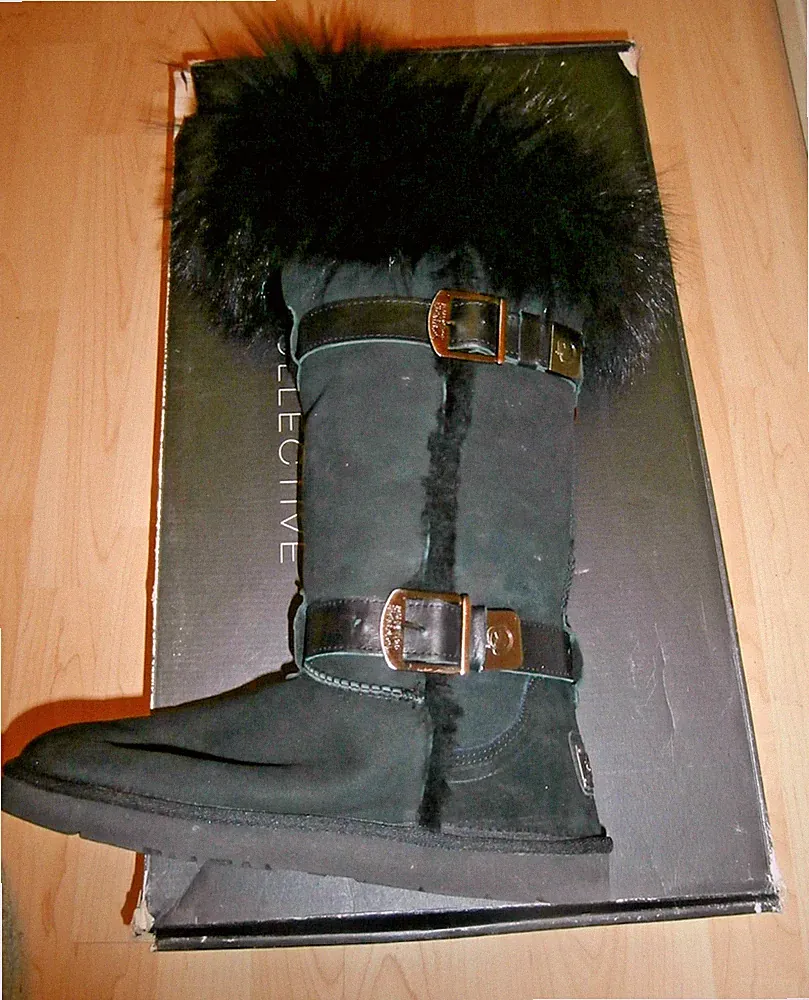 Australia Luxe Collective Winterstiefel Lammfell 40-41 sehr gut --NP 529 €