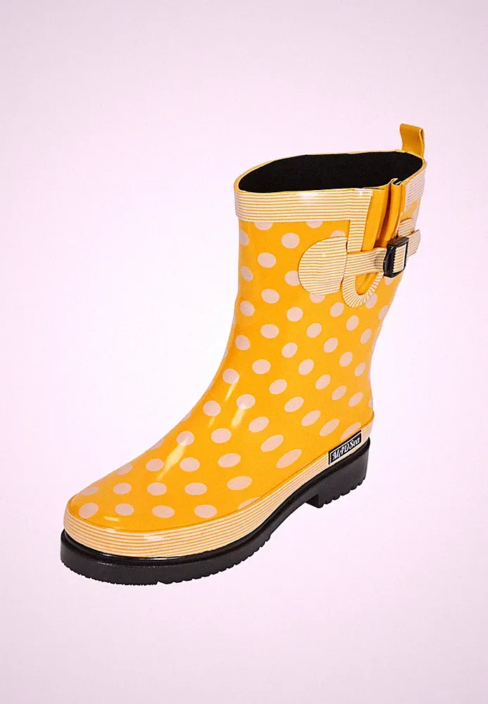 Halbschaft Gummistiefel Damen