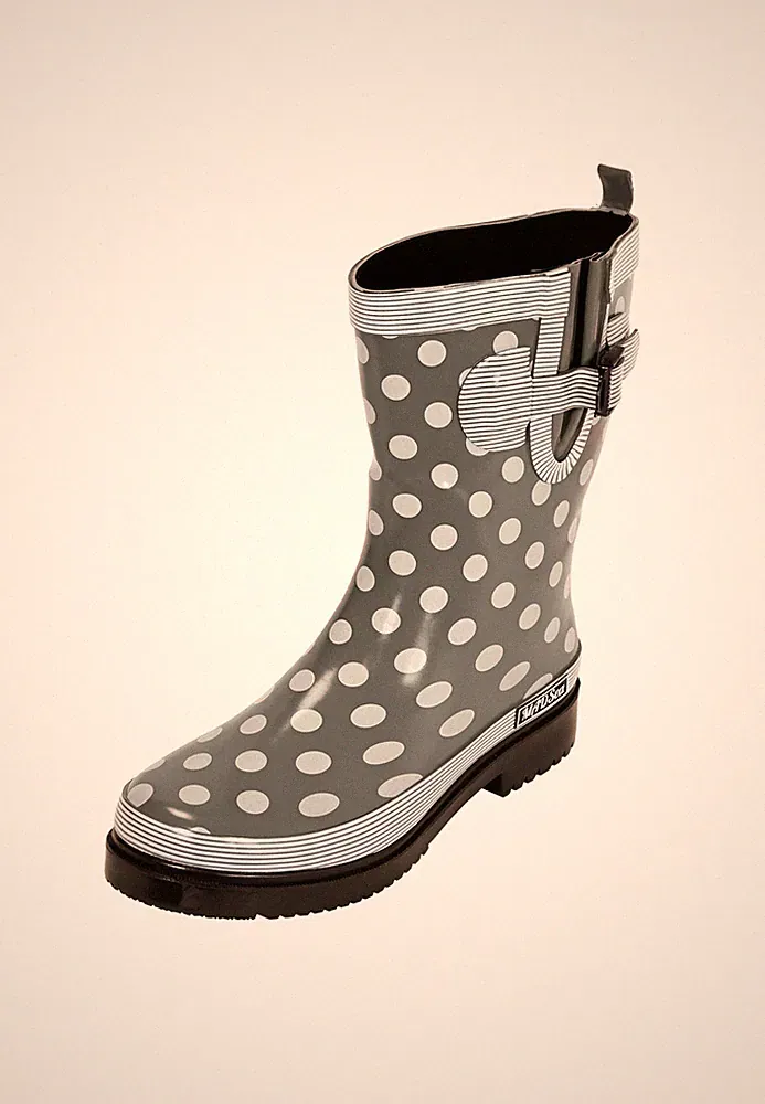 B-Ware MADSea Damen Gummistiefel Ocean Halbschaft Innenfutter Randverstärkung