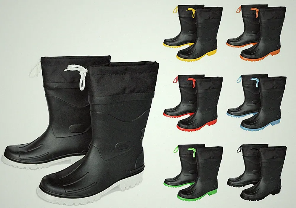 B-Ware MADSea Herren Jungen Gummistiefel Nils-Hannes Halbschaft Regenstiefel