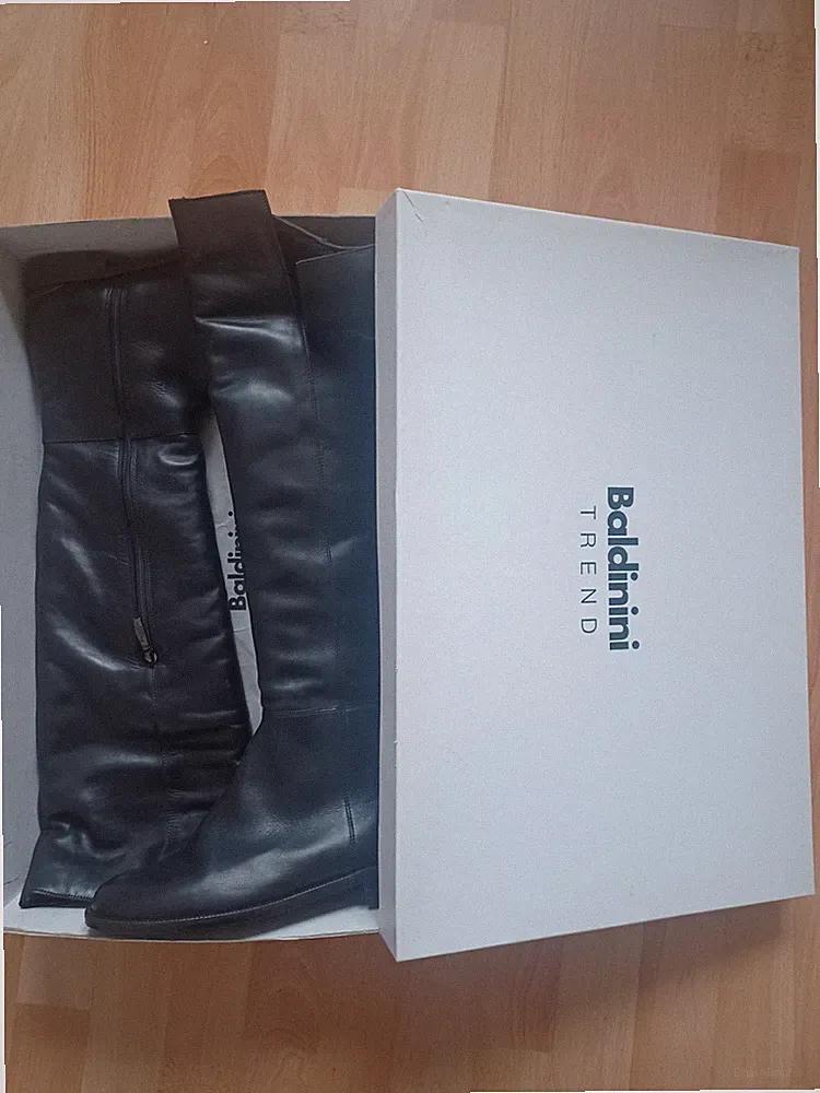 Baldinini Stiefel Donna UVP 469€ Overknie Fell