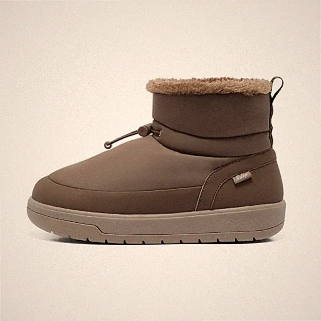 BALLOP Amber Mini Padded Schuhe Winterstiefel Braun Rutschfeste Sohle Kaninch...