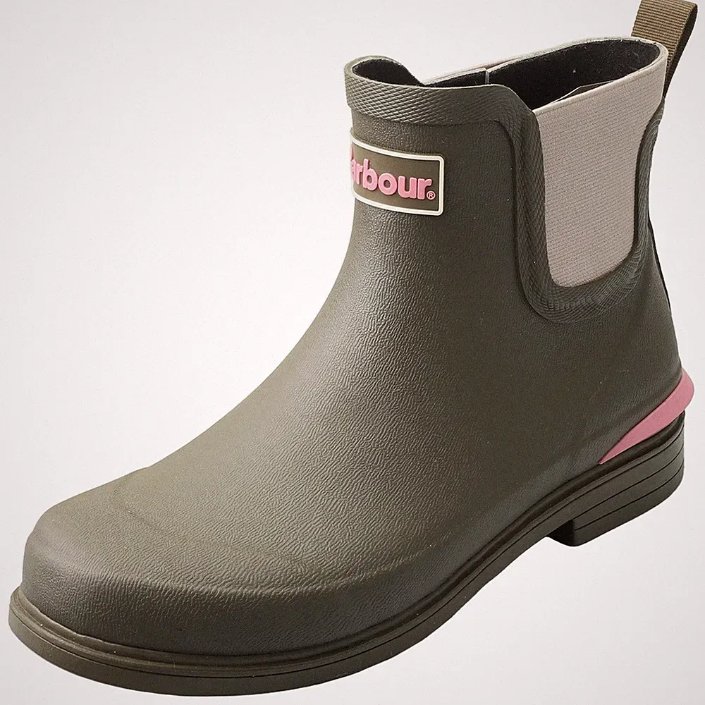 Barbour Abbeyfield Damen Gummistiefel Olivgrün - 39 EU