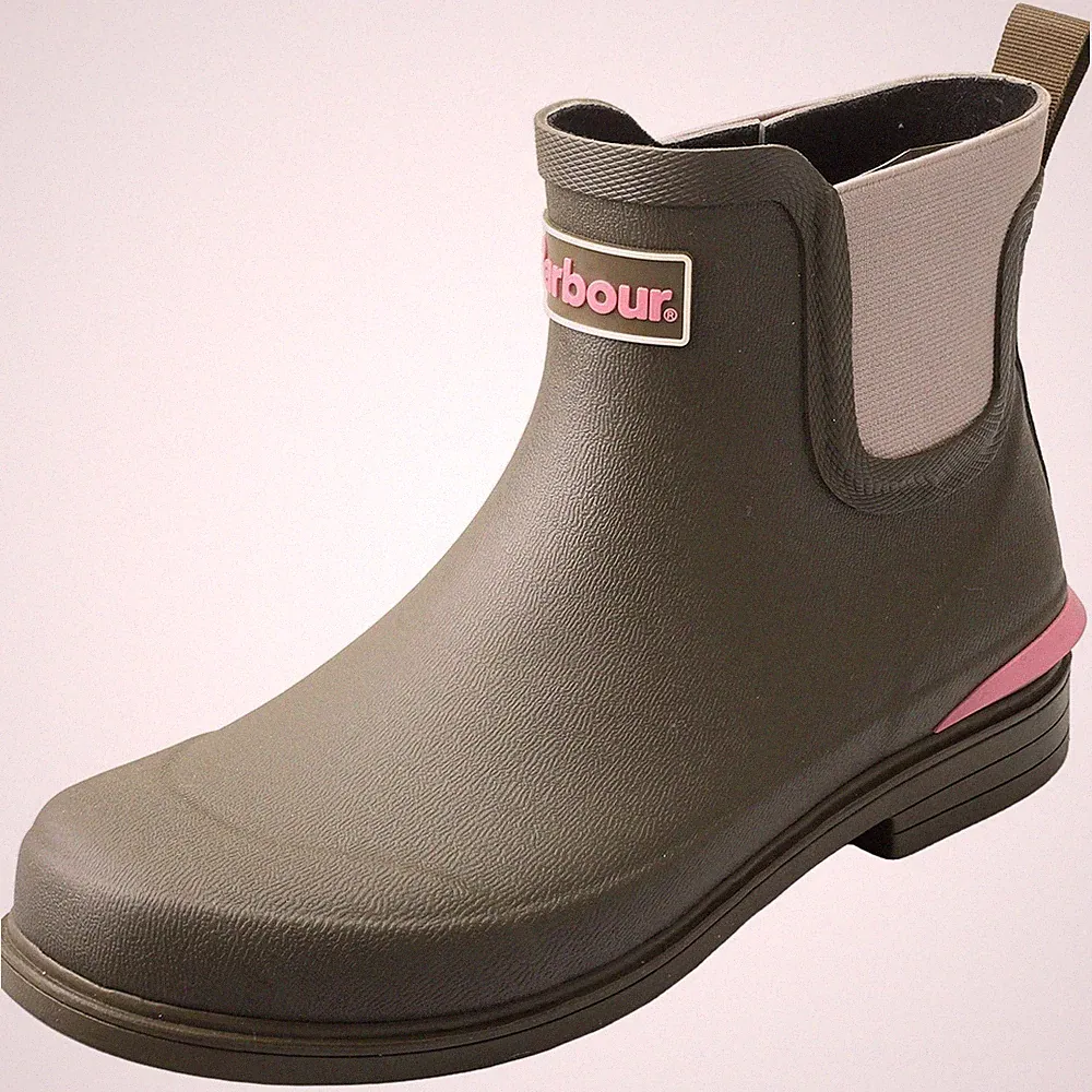 Barbour Abbeyfield Damen Gummistiefel Olivgrün - 41 EU