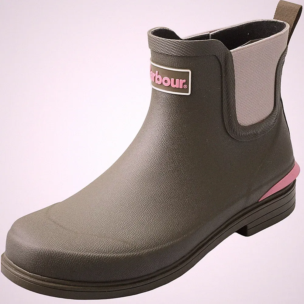 Barbour Abbeyfield Damen Gummistiefel Olivgrün - 41 EU