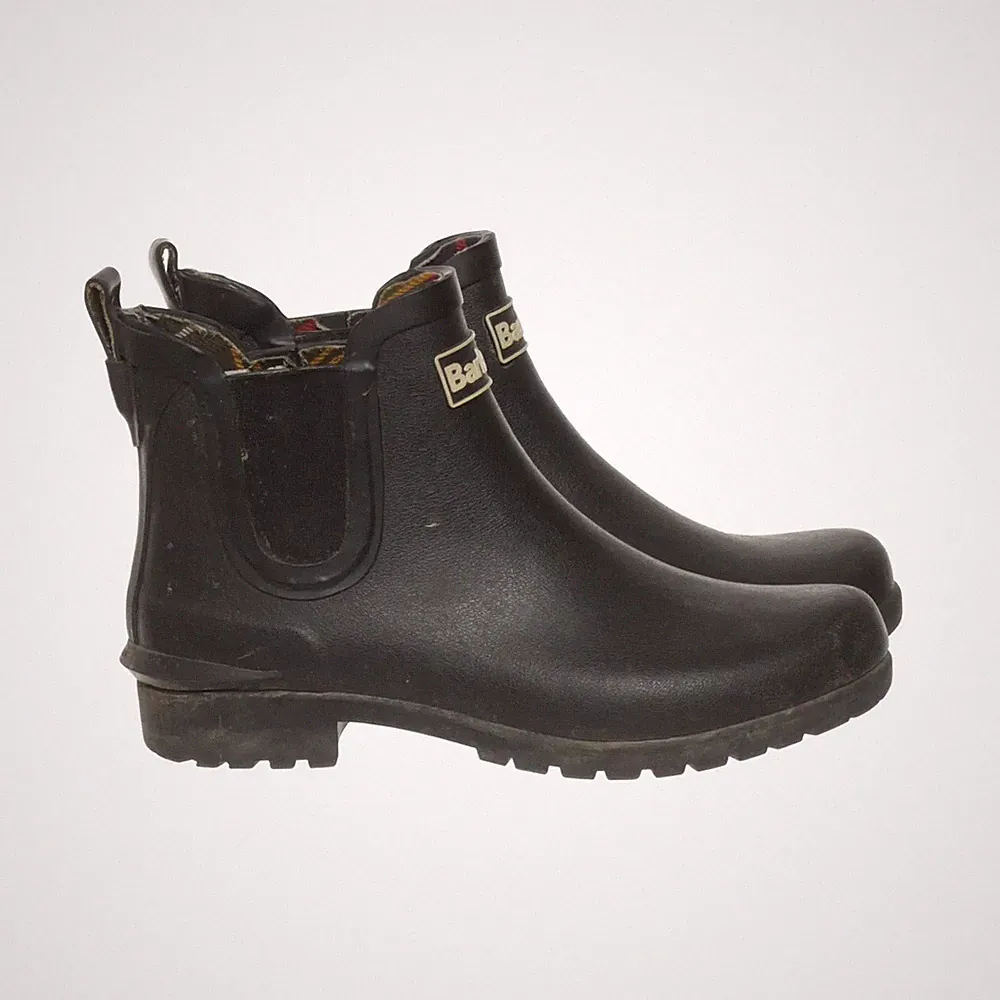 Barbour, Kurze Gummistiefel, Größe: 37 1/2, Schwarz, Damen #Ibj