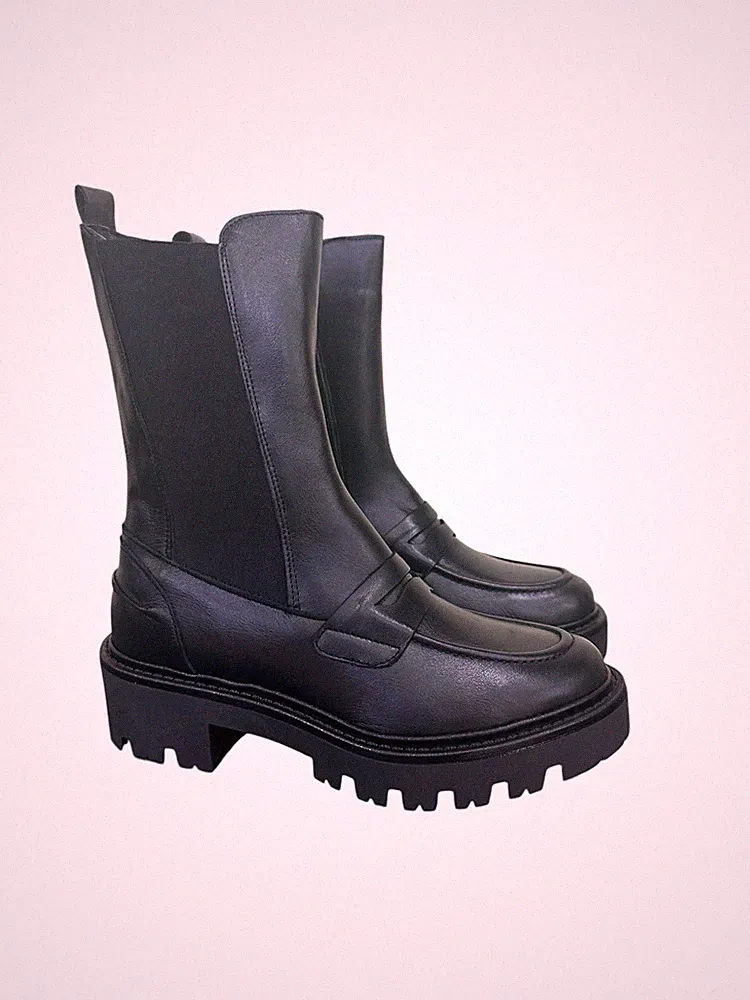 Beatles Damen Halbschuh Echtleder Made In Italy 36