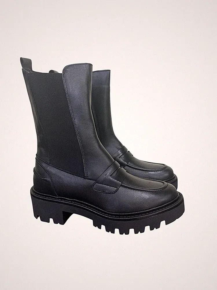 Beatles Damen Halbschuh Echtleder Made In Italy 38