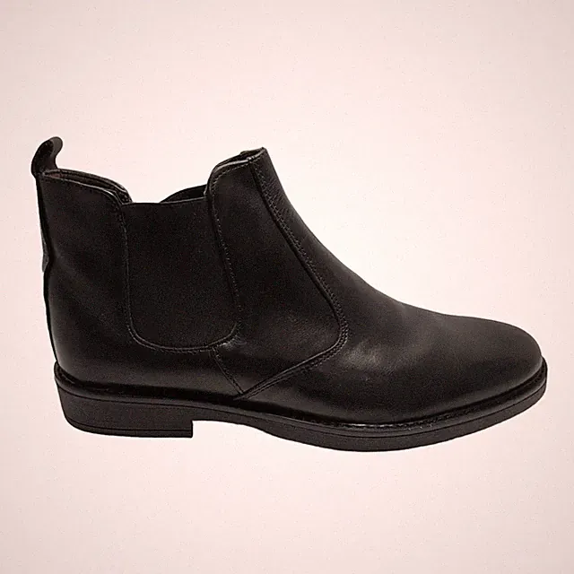 beatles herren stiefelette mit elastischem verschluss