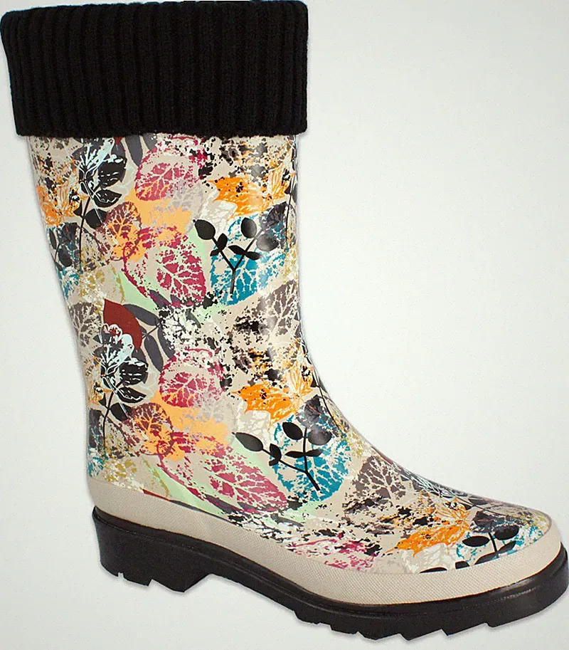 Beck 4002 Herbst Gummistiefel Regenstiefel mit dünnem Warmfutter Gr. 36-42
