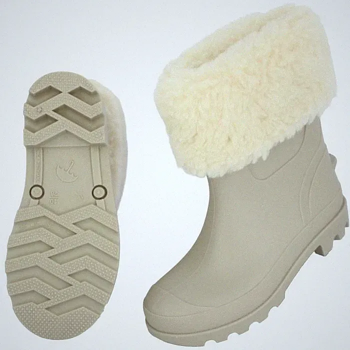 Beck 4032 Little Fellow Stiefeletten Gummi Regenstiefel Gr 26-42 dün. Warmfutter