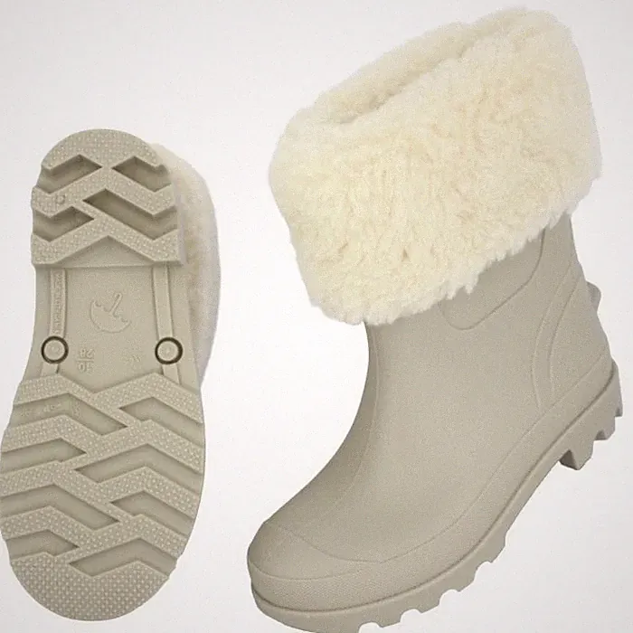Beck 4033 Little Fellow Stiefeletten Gummi Regenstiefel Gr 36-42 dün. Warmfutter