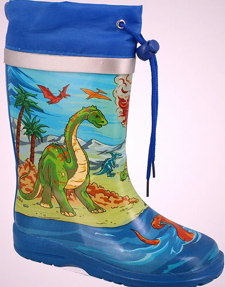 Beck 851 Jungen Kinder Baby Regen Matsch Gummistiefel Dinos Dinosaurier