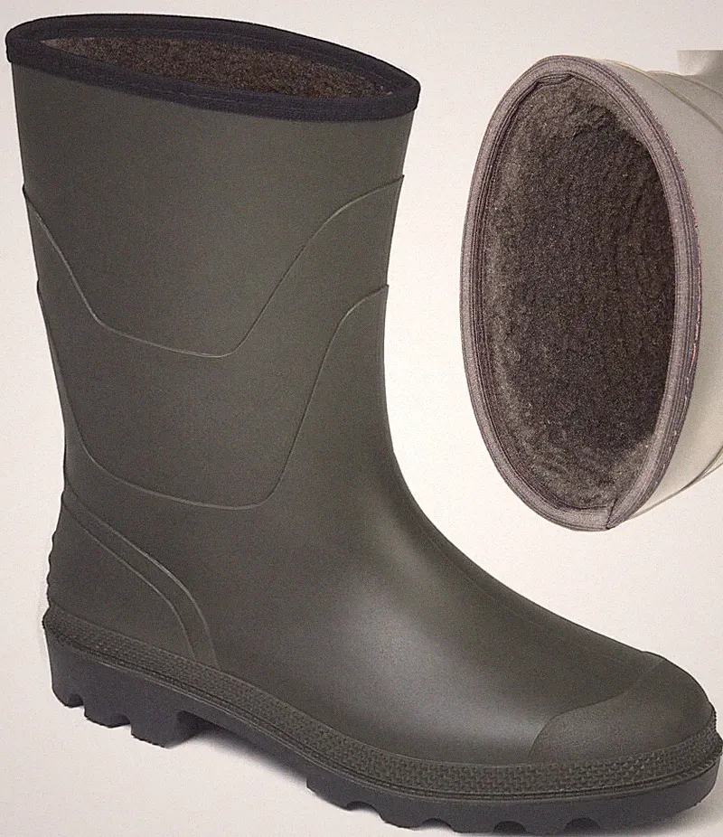 Beck 903 warm gefüttert Damen Herren Gummistiefel Regenstiefel halbhoch Gr.36-45