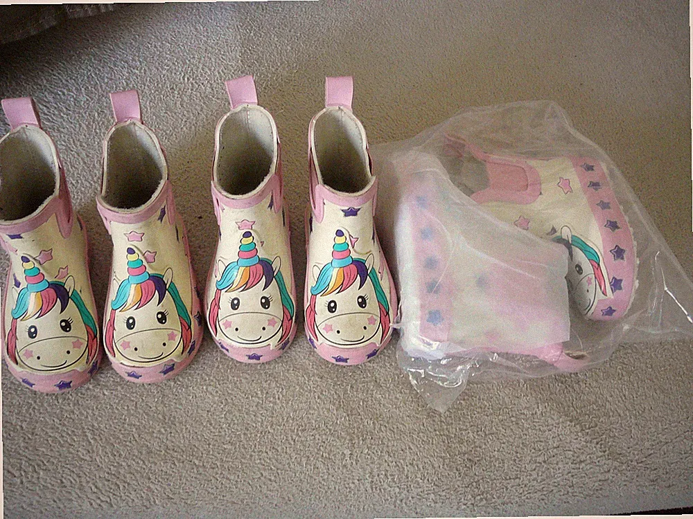 Beck Baby Kinder Gummistiefel Kurzschaft Halbhoch 18 und 19,Gr.19 Neu##