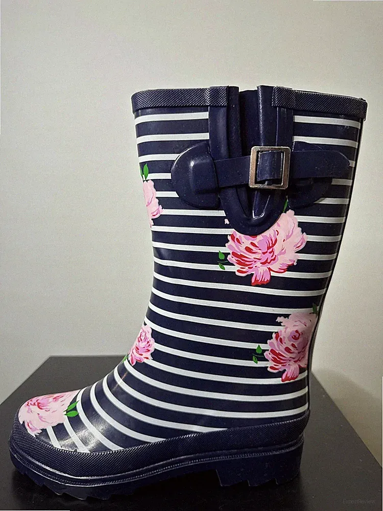 Beck Damen Gummistiefel Gr. 38 Regenstiefel Stiefel Stripes