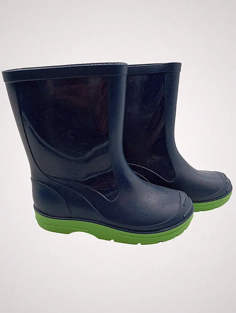 Beck Gummistiefel Blau Grün Größe 24 Kinder