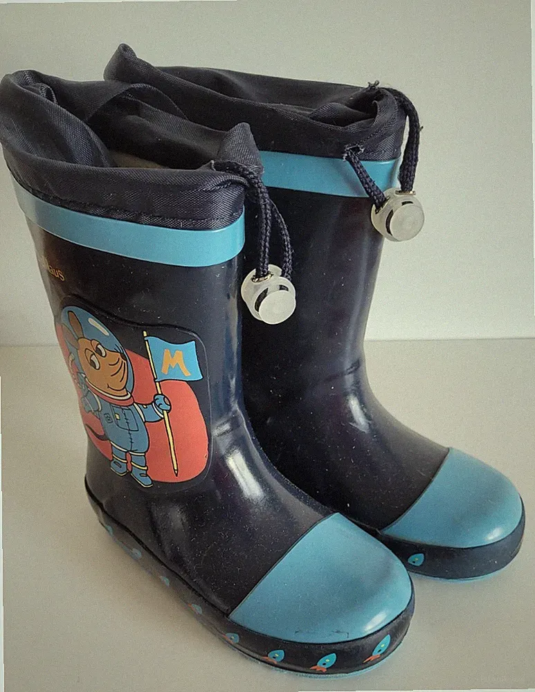 Beck Kinder Gummistiefel Outdoor Regenstiefel Kleidung Gr. 25 blau