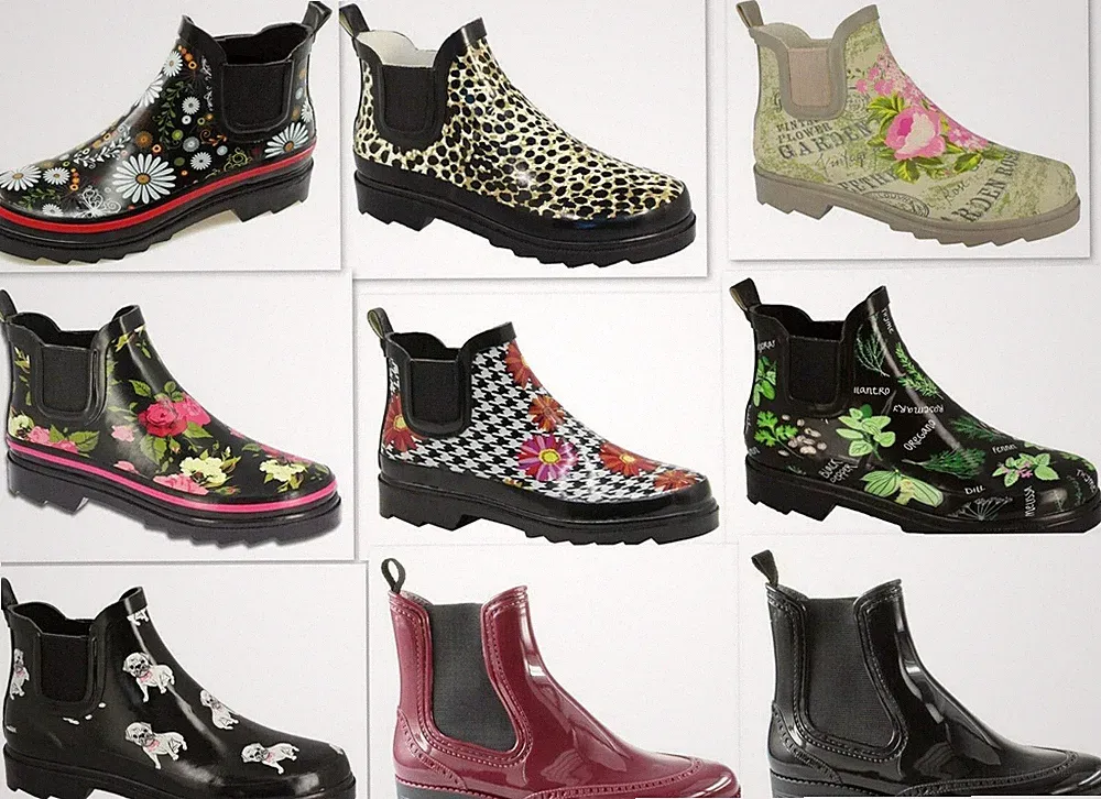 Beck Stiefeletten Damen Garten Stadt Stiefel Gummistiefel Regenstiefel auf Lager