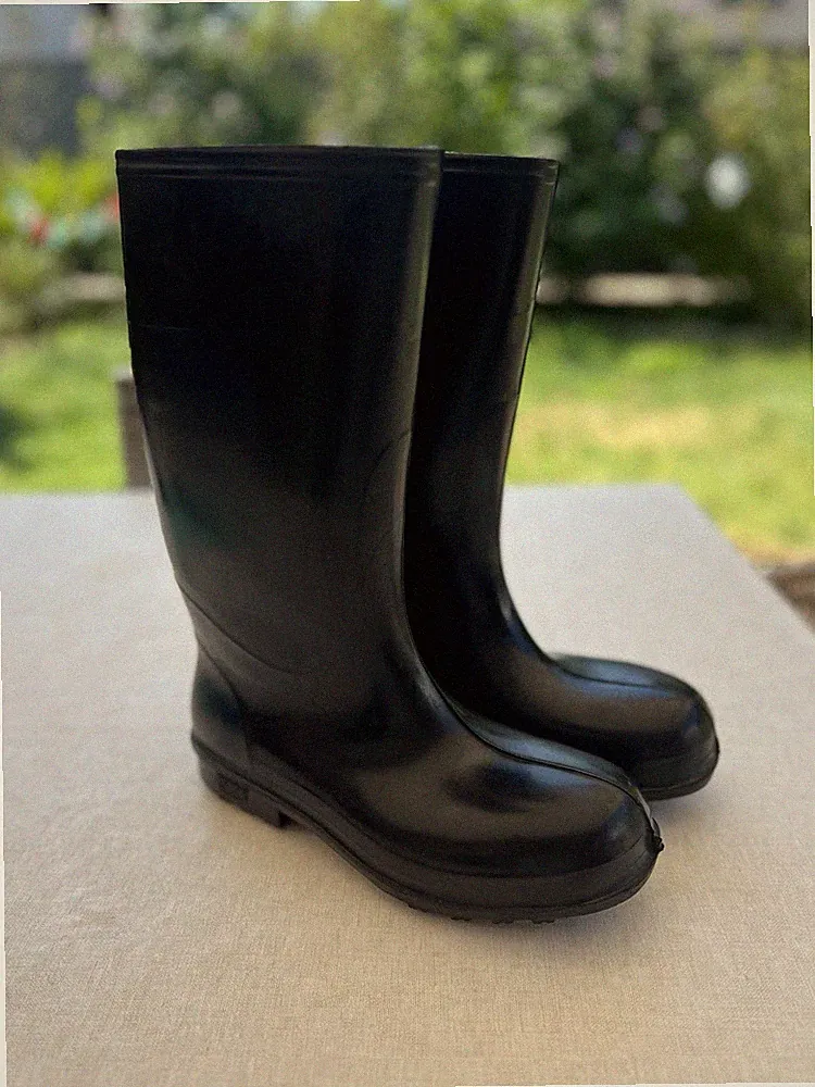 BEKINA Gummistiefel Sicherheitsstiefel Gr.41 Schwarz - TOP !!