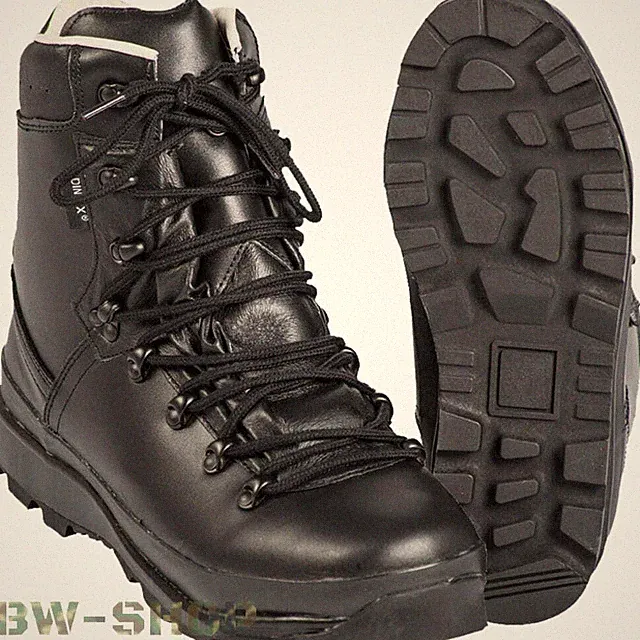 BERGSTIEFEL NEU BUNDESWEHR BERGSCHUHE BW TREKKING STIEFEL ARMEE SCHUHE 39-48
