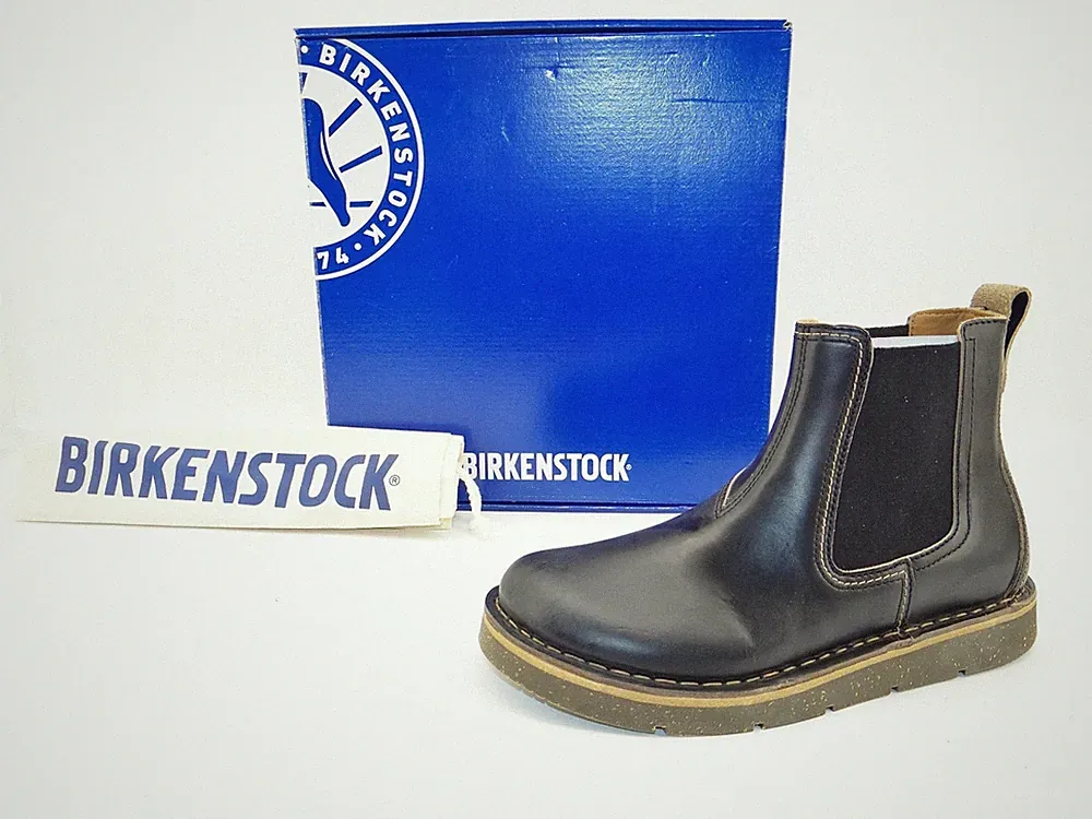 Birkenstock BIRMINGHAM SLIP Schwarz Chelsea Boots Stiefelette Stiefel Schmale 39