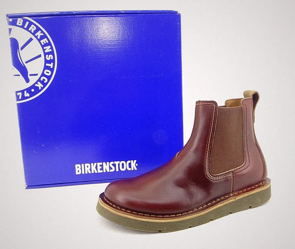 Birkenstock BIRMINGHAM Stiefelette Chelsea Boots Stiefel Schmale W. Braun Gr.39