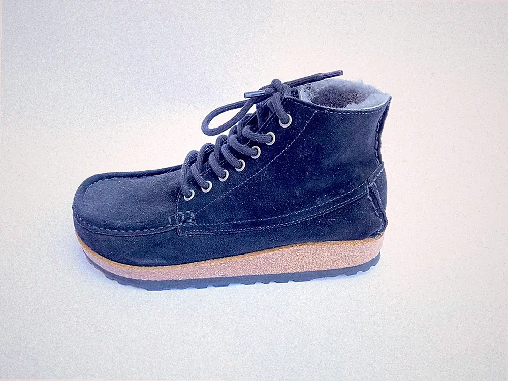 Birkenstock Marton Shearling black Fellstiefelette