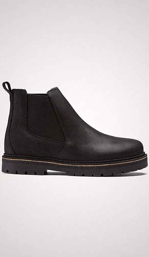 Birkenstock StalonII Black Stiefelette Fettleder|Nubuk Schmale Weite EU40 NeuOVP