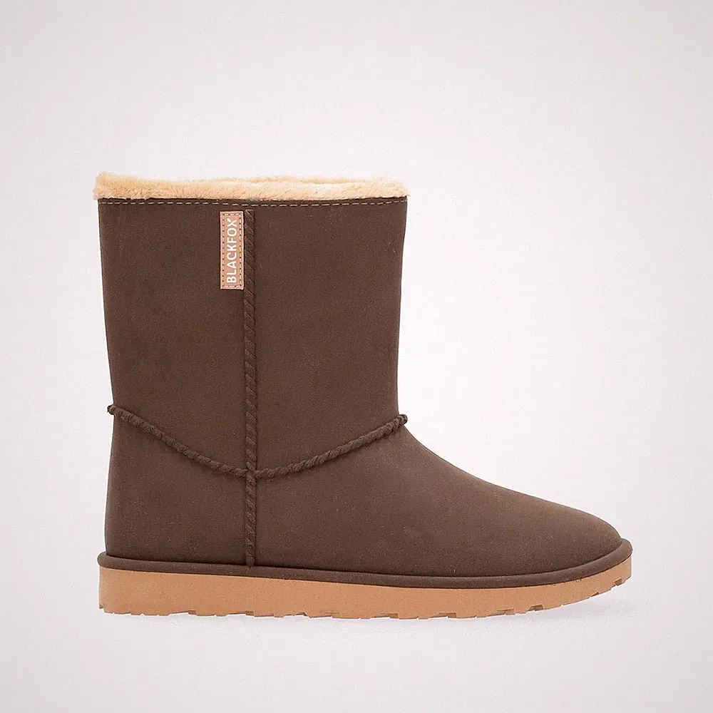 BLACKFOX Damen-Winterboot G-Stiefel Cheyennetoo Braun wasserdicht gefüttert