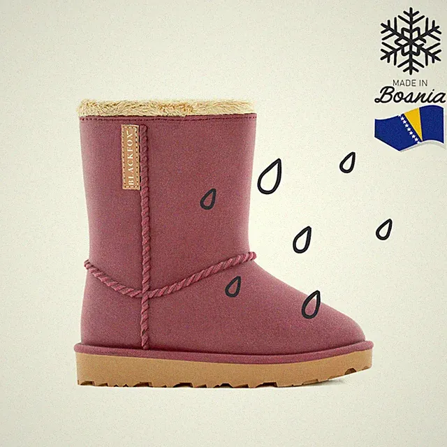 BLACKFOX Kinder-Winterboot G-Stiefel Cheyennetoo Himbeere wasserdicht gefüttert