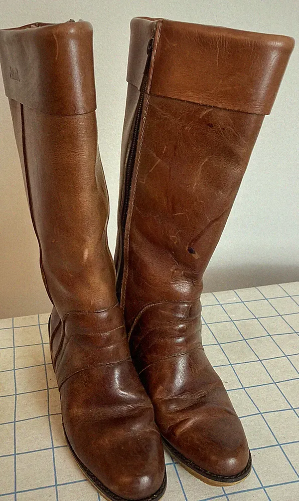 Blondo Damen Winter Stifell Leder Mit Futter Braun Gr.8 Aus Canada