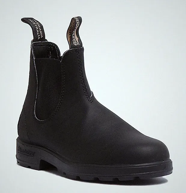 Blundstone 510 Premium Leder Elastisch 3-6,5 In Schwarz Größe UK 2-7