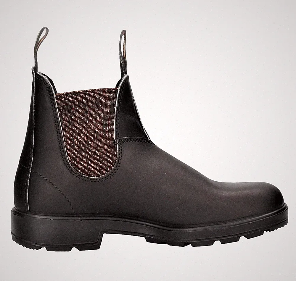 BLUNDSTONE Damen 1924 Australische Stiefeletten Farbe Schwarz Bronze Glitzer