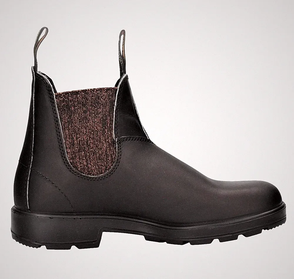 BLUNDSTONE Damen 1924 Stiefeletten Australisch Farbe Schwarz Bronze Glitzer