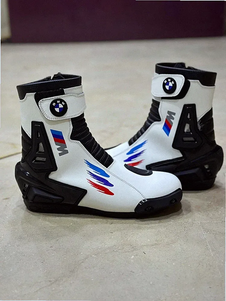 BMW MOTORRADSTIEFEL BOOTS DAMEN/HERREN HALBHOHER STIEFEL MOTORRADSCHUHE-GR-37-48