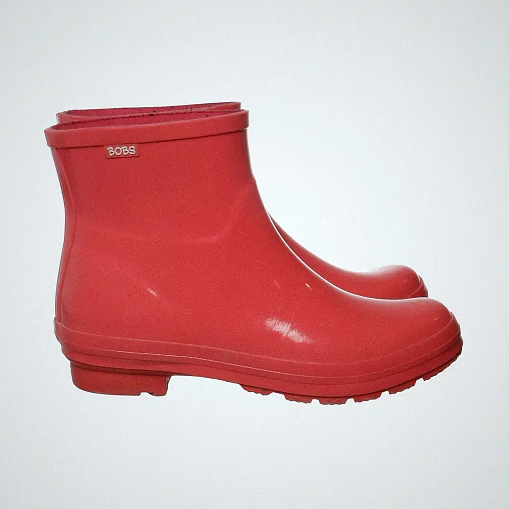 Bobs from Skechers, Kurze Gummistiefel, Größe: 39, Pink, Damen #yyF