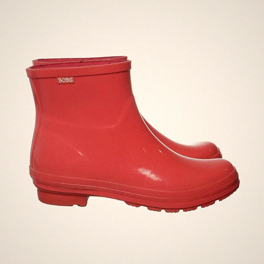Bobs from Skechers, Kurze Gummistiefel, Größe: 39, Pink, Damen #yyF
