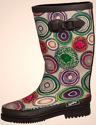 bockstiegel gummistiefel damen schwarz