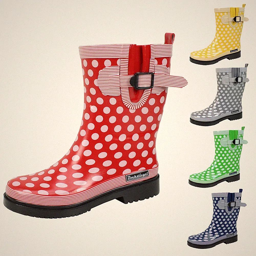 Bockstiegel Damen Gummistiefel Regenstiefel Dorin-K