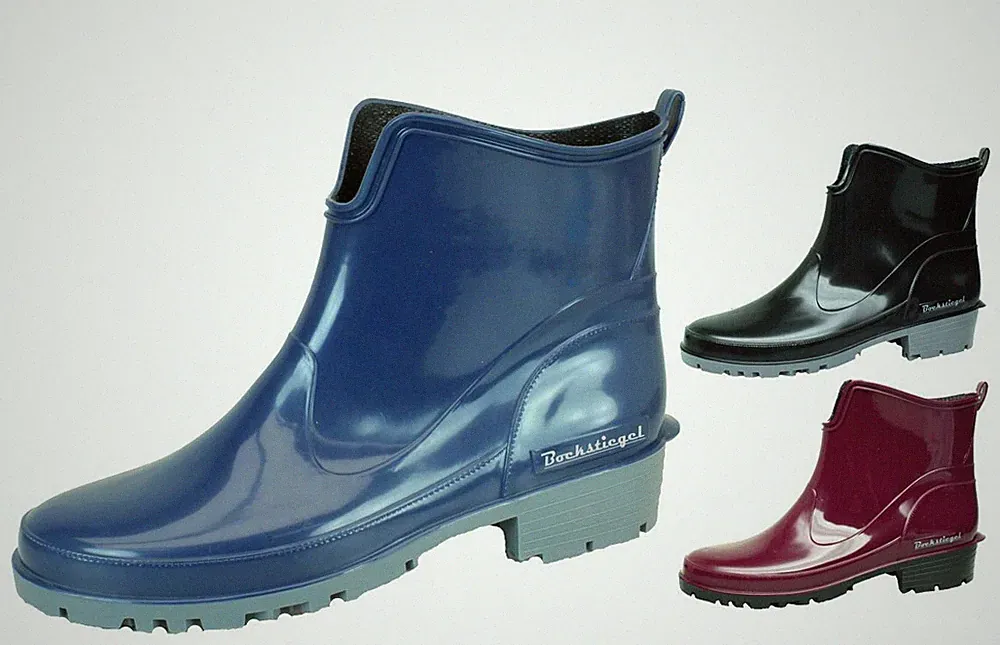 Bockstiegel Damen Gummistiefel Regenstiefel kurz wasserdicht Festival Hunde36-43