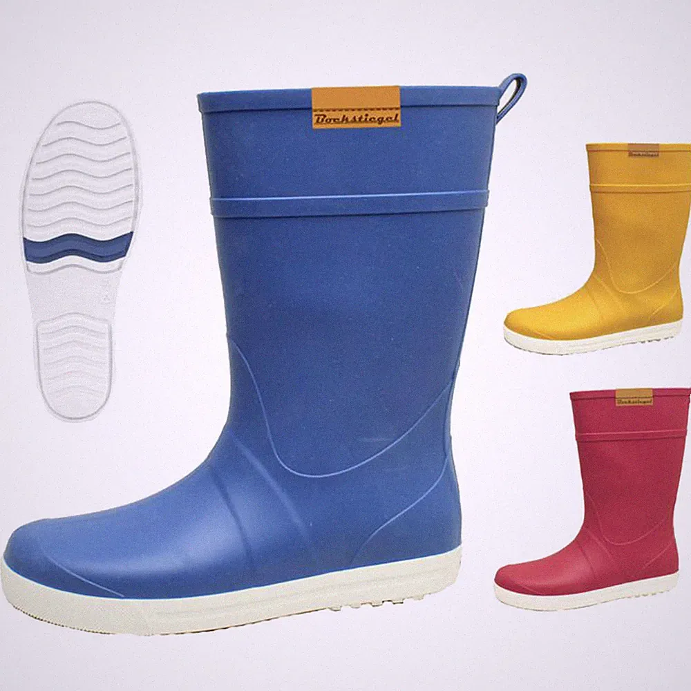Bockstiegel Damen Gummistiefel Regenstiefel Silke Rutschfeste Sohle Leicht Weich