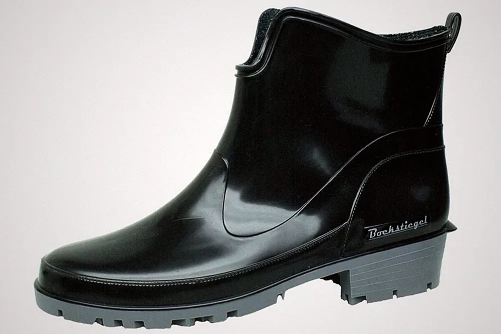 Bockstiegel Elke Gummistiefel in Übergrößen Schwarz 10019_8 schwarz/grau große