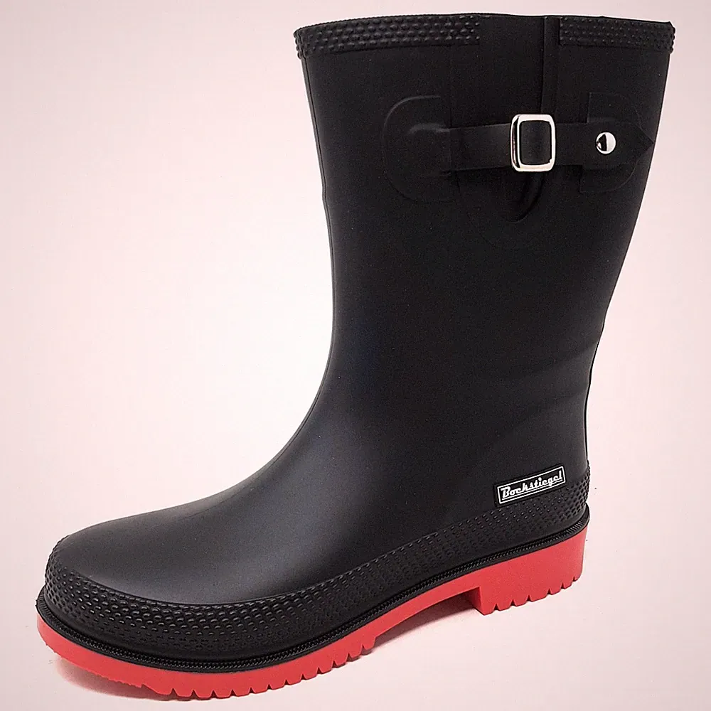 Bockstiegel Gummistiefel Schwarz