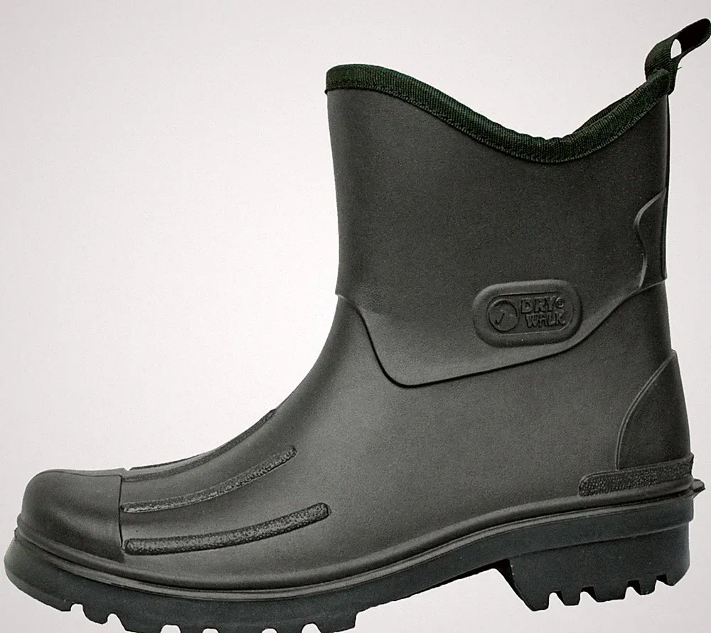 Bockstiegel Herren Gummistiefel Peter schwarz Kurzstiefel Stiefelette Kurschaft
