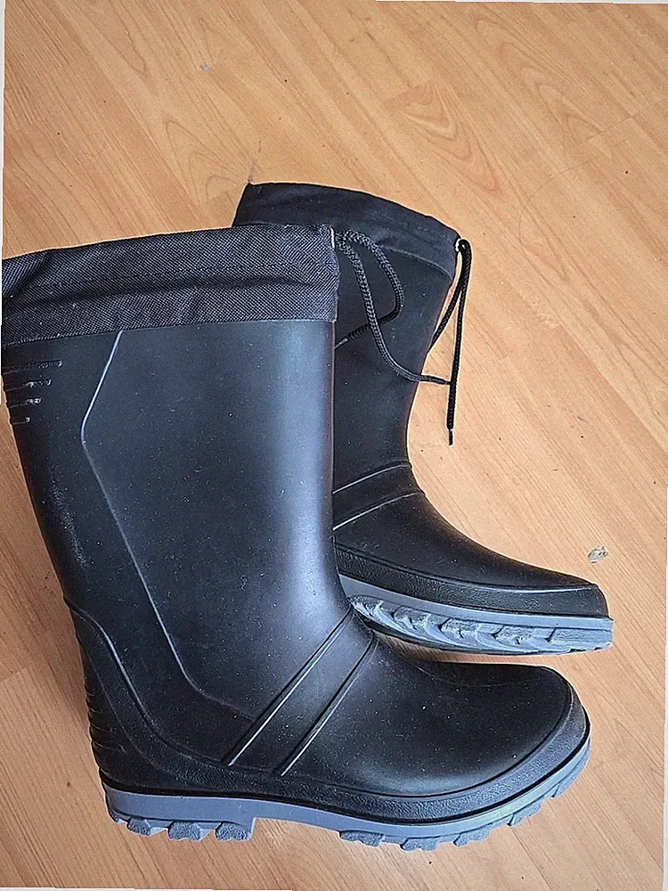 Bockstiegel Herren Gummistiefel Regenstiefel Arbeitsstiefel schwarz oder blau